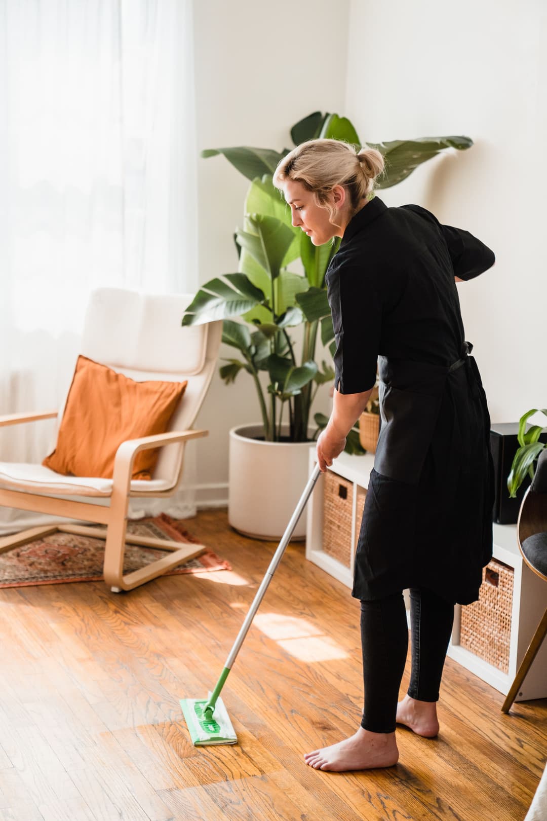 Our professional cleaning team